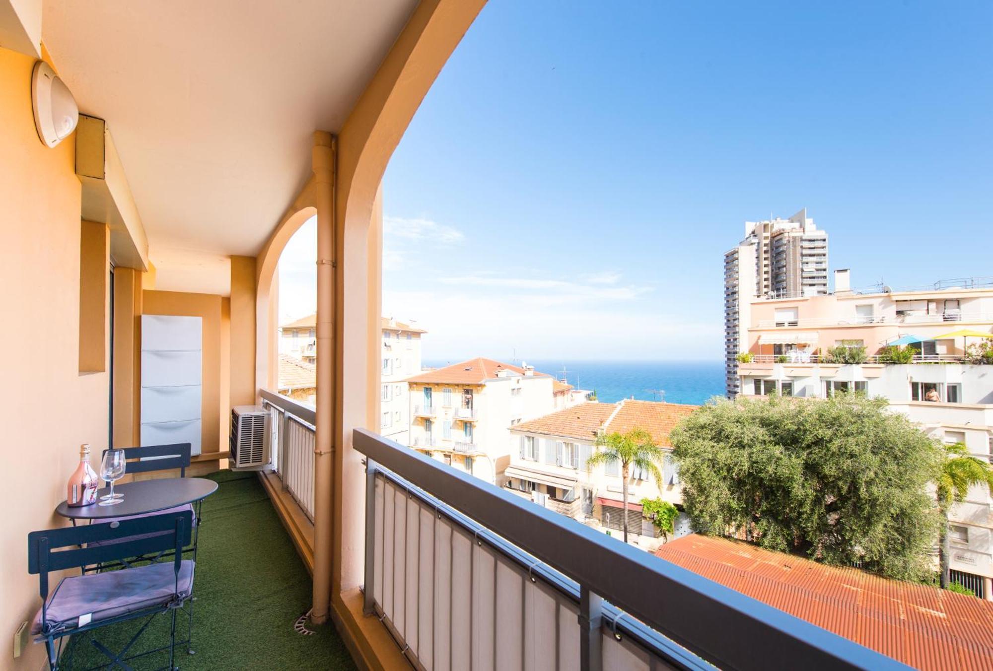 Monaco A Pied - Spacieux Appartement - Balcon - Ca Beausoleil Dış mekan fotoğraf