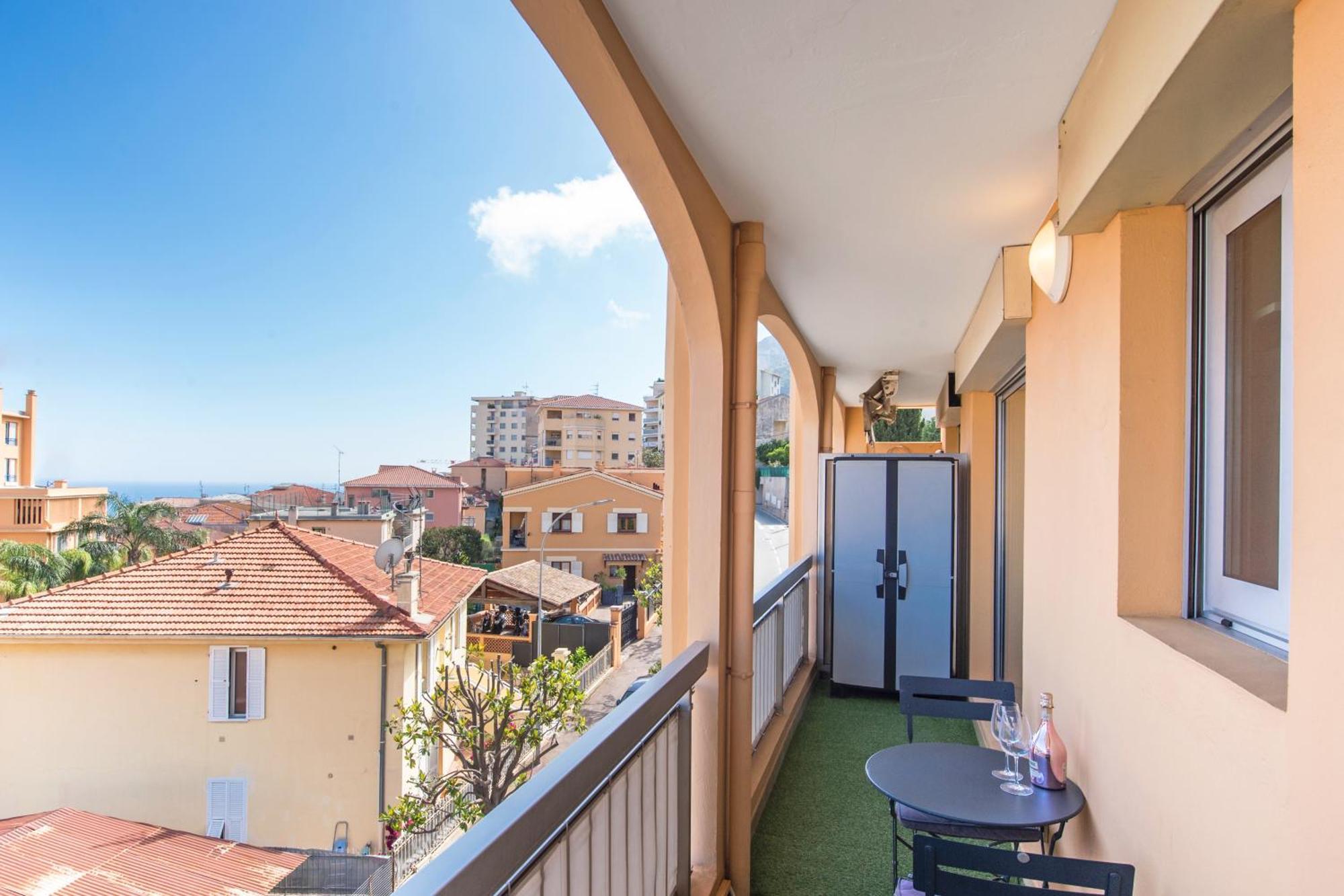 Monaco A Pied - Spacieux Appartement - Balcon - Ca Beausoleil Dış mekan fotoğraf